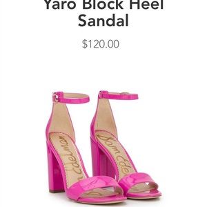 NWT Sam Edelman Yaro Block Heel Sandals